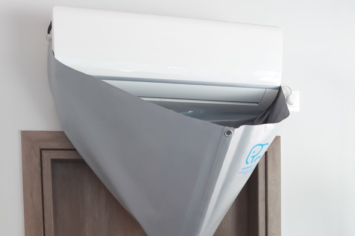 Service ac με την μέθοδο ελεφαντάκι