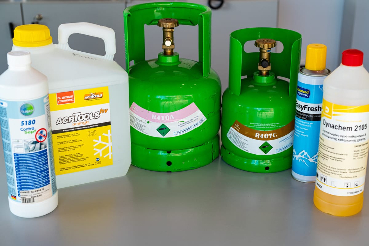 Φρέον και απολυμαντικές εφαρμογές κλιματιστικών